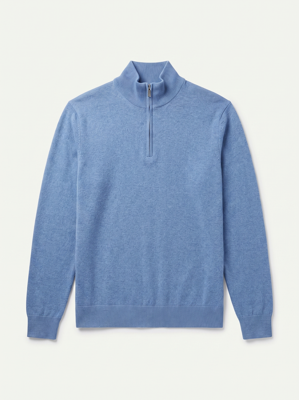 J&B Men's High-Collar Half-Zip Sweater - 4 - London-stylehouse.com