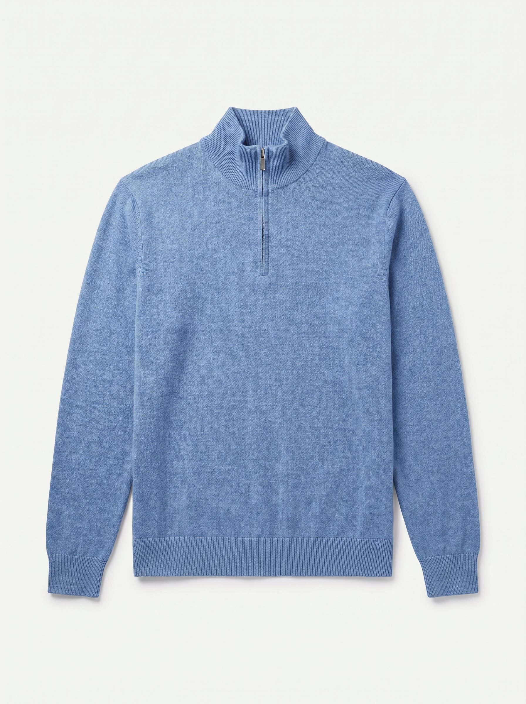 J&B Men's High-Collar Half-Zip Sweater - 4 - London-stylehouse.com