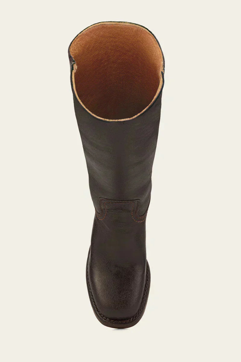 Elegantly Designed Women’s Calf-Height Boots with Closed Toe and Sturdy Block Heel - J&B - 9 - London-stylehouse.com