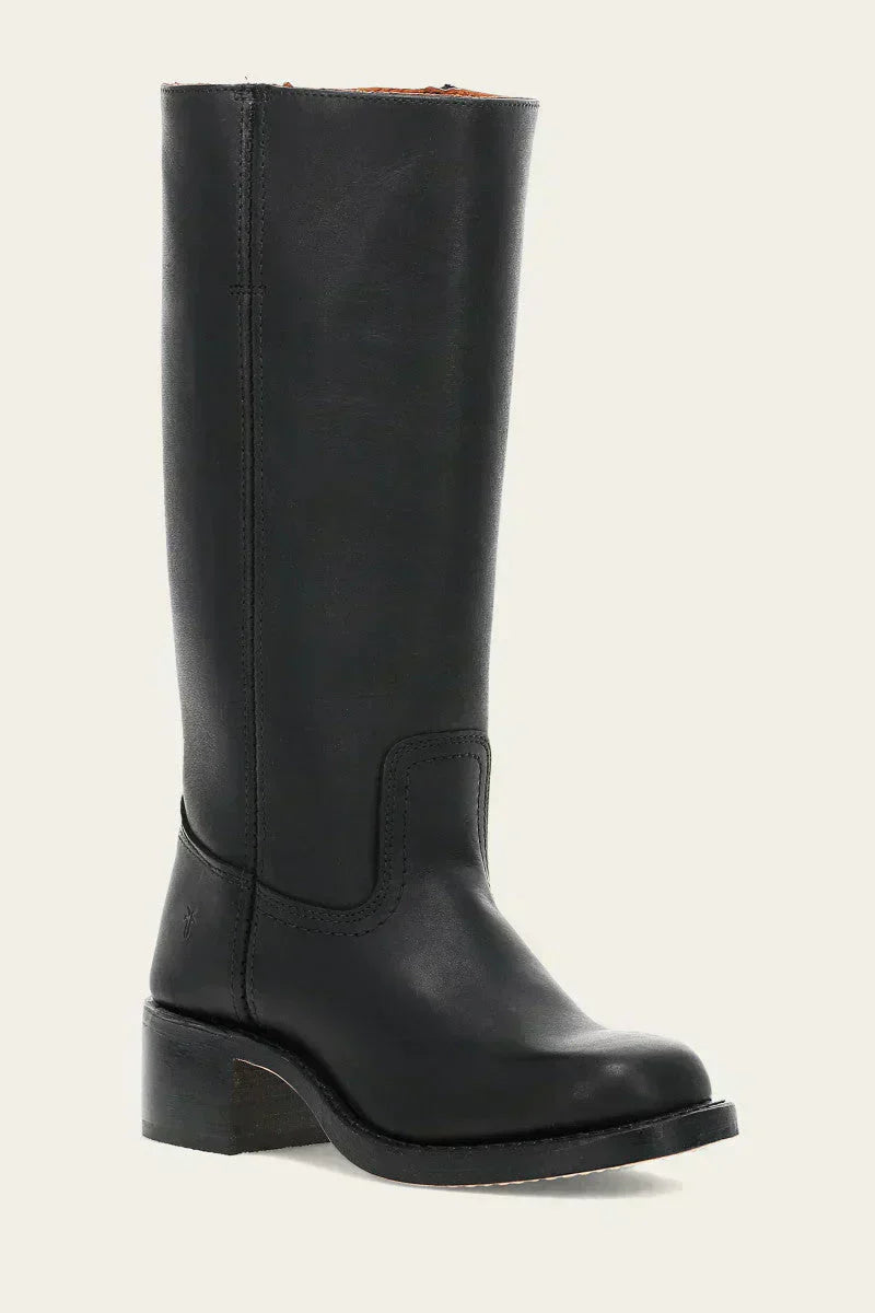 Elegantly Designed Women’s Calf-Height Boots with Closed Toe and Sturdy Block Heel - J&B - 13 - London-stylehouse.com