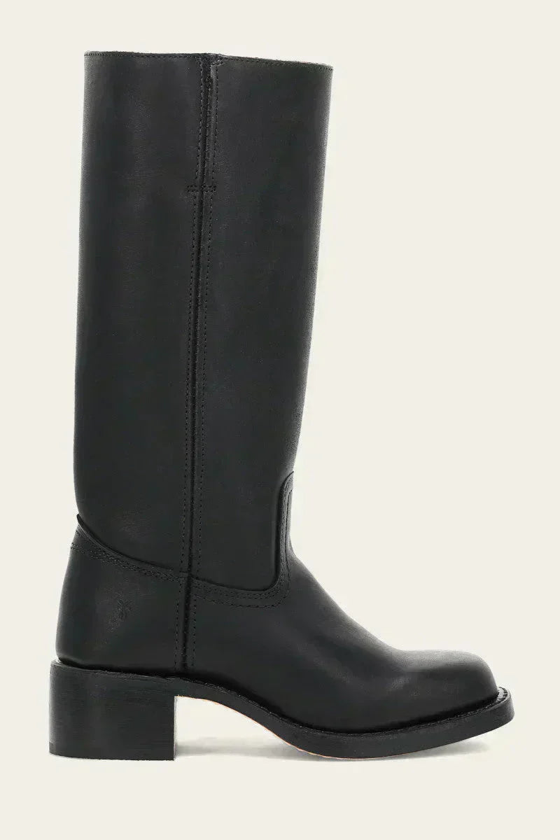 Elegantly Designed Women’s Calf-Height Boots with Closed Toe and Sturdy Block Heel - J&B - 14 - London-stylehouse.com