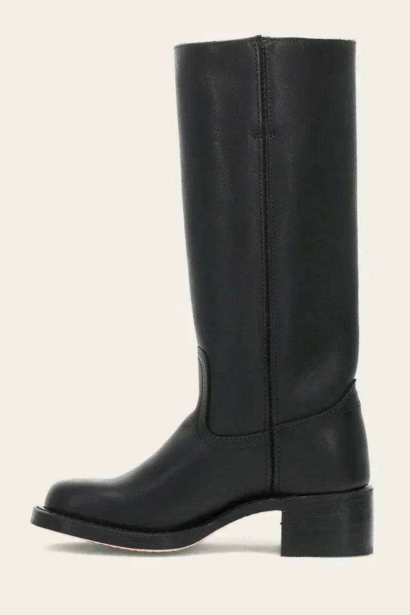 Elegantly Designed Women’s Calf-Height Boots with Closed Toe and Sturdy Block Heel - J&B - 15 - London-stylehouse.com