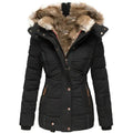 Chic Women's Winter Jacket with Hood – Figure-Flattering Fit - J&B - 1 - London-stylehouse.com