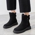Women’s ankle boots with a low, square heel and soft lining - J&B; - 1 - London-stylehouse.com