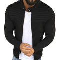 Casual men’s jacket with a zip and ribbed design - J&B; - 2 - London-stylehouse.com