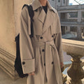 Long double-breasted jacket for men with a relaxed fit - J&B; - 2 - London-stylehouse.com