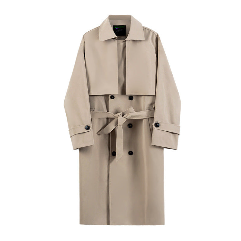 Long double-breasted jacket for men with a relaxed fit - J&B; - 3 - London-stylehouse.com