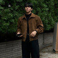 Men’s retro-style bomber jacket with a relaxed fit - J&B; - 2 - London-stylehouse.com