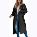 Women’s midi-length trench coat with double-breasted fastening - J&B; - 2 - London-stylehouse.com