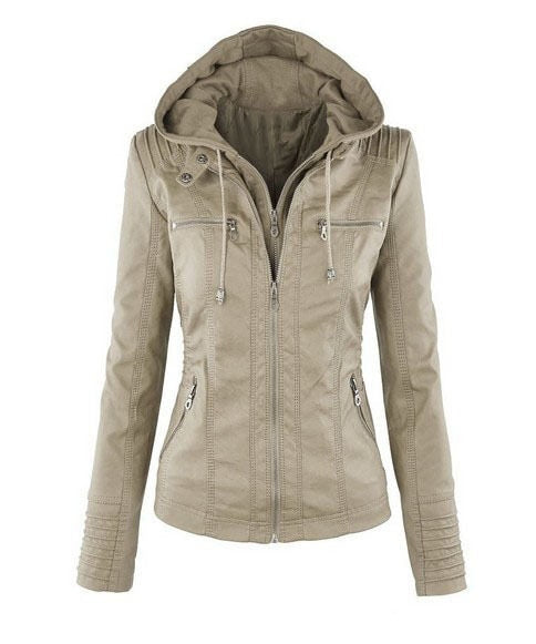 Women’s hooded jacket with zip fastening in a structured fit - J&B; - 1 - London-stylehouse.com