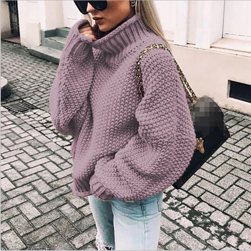 Women’s jumpers: Cosy turtleneck jumper with ribbed detailing - J&B; - 1 - London-stylehouse.com