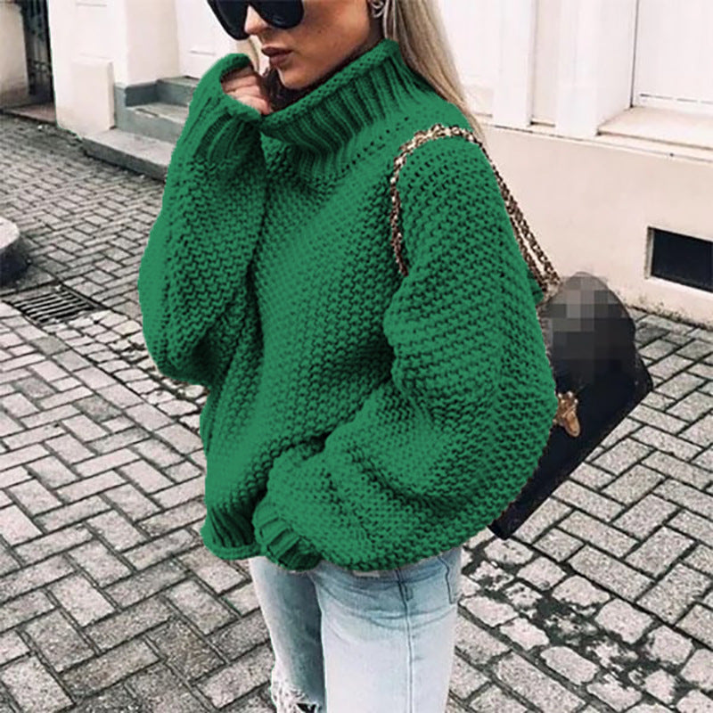 Women’s jumpers: Cosy turtleneck jumper with ribbed detailing - J&B; - 3 - London-stylehouse.com