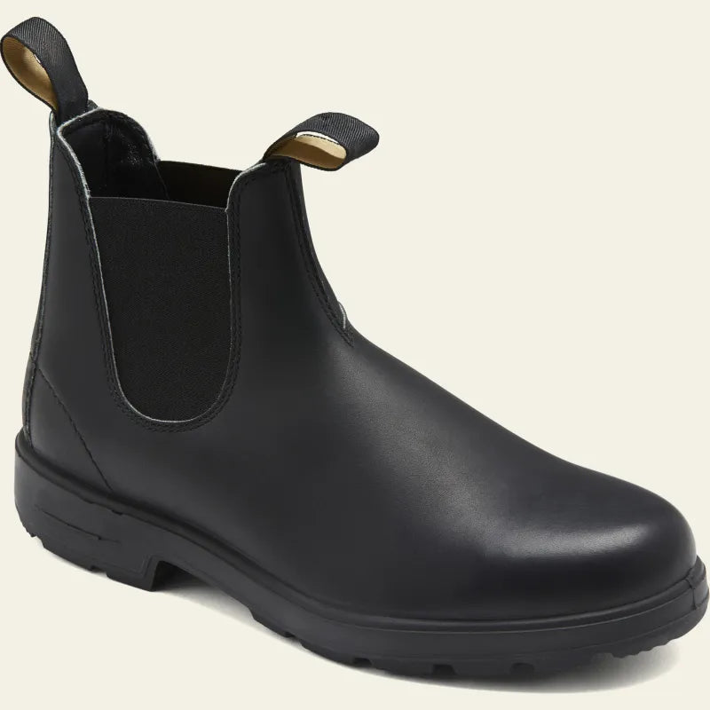 Men’s Chelsea boots with a slip-on design and a sturdy sole - J&B; - 2 - London-stylehouse.com