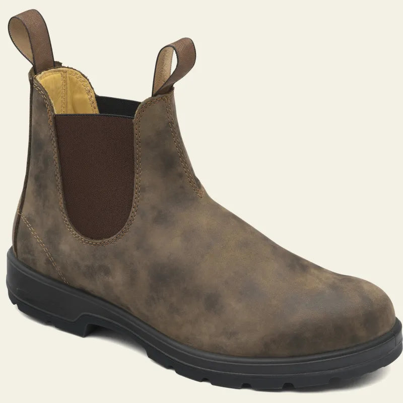 Men’s Chelsea boots with a slip-on design and a sturdy sole - J&B; - 3 - London-stylehouse.com