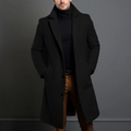 Classic men’s coat – Fitted cut with a timeless design and warm fabric - J&B; - 1 - London-stylehouse.com