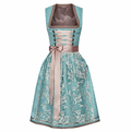 Women’s dirndls with lace trim and an elegant bow - J&B; - 4 - London-stylehouse.com