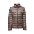 Lightweight women’s down jacket with a quilted pattern and a fitted cut - J&B; - 3 - London-stylehouse.com