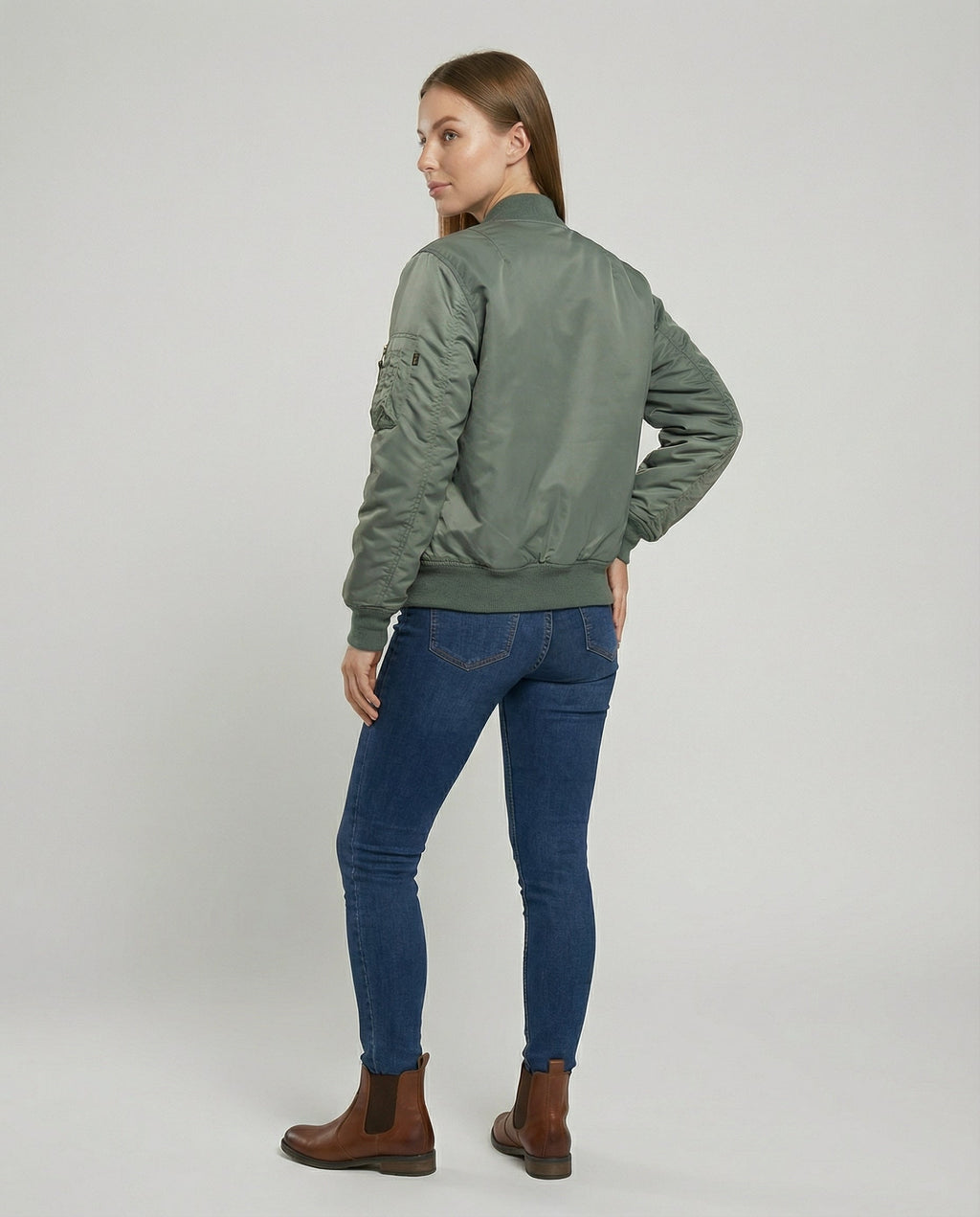 Women’s bomber jacket – Relaxed fit with practical pockets - J&B; - 4 - London-stylehouse.com