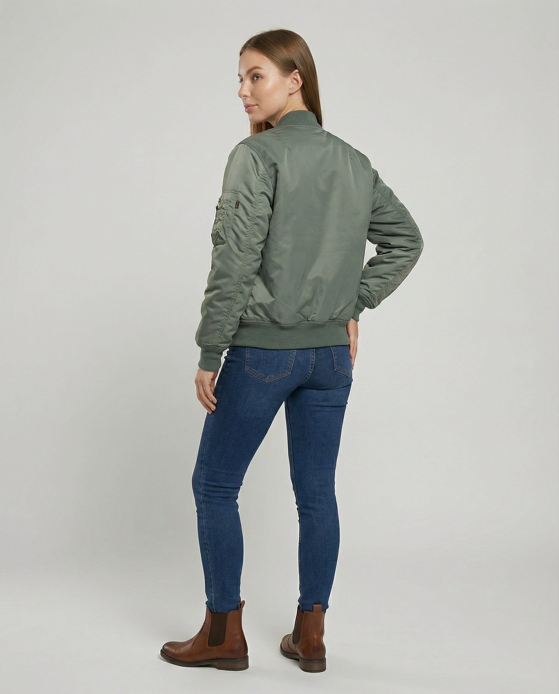 Women’s bomber jacket – Relaxed fit with practical pockets - J&B; - 4 - London-stylehouse.com