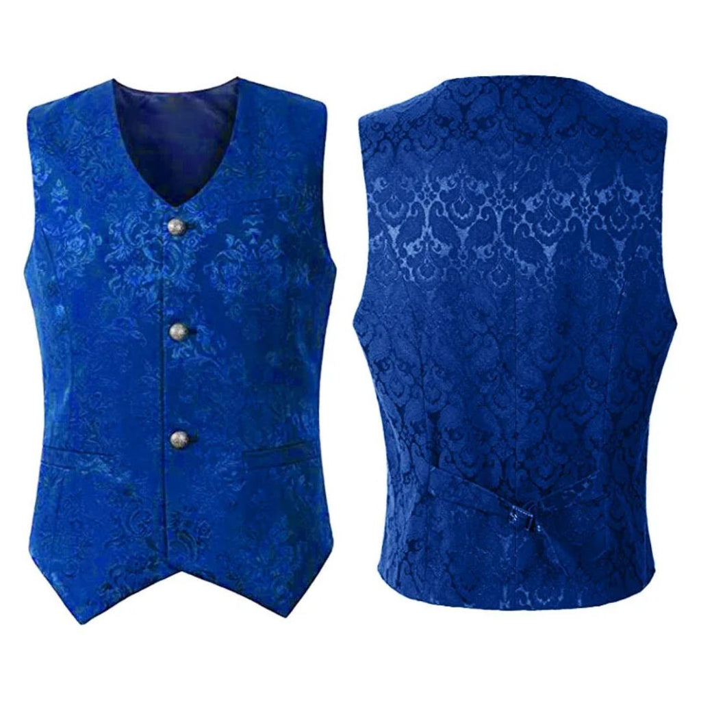 Elegant women’s waistcoat with a fitted cut and a unique pattern - J&B; - 1 - London-stylehouse.com