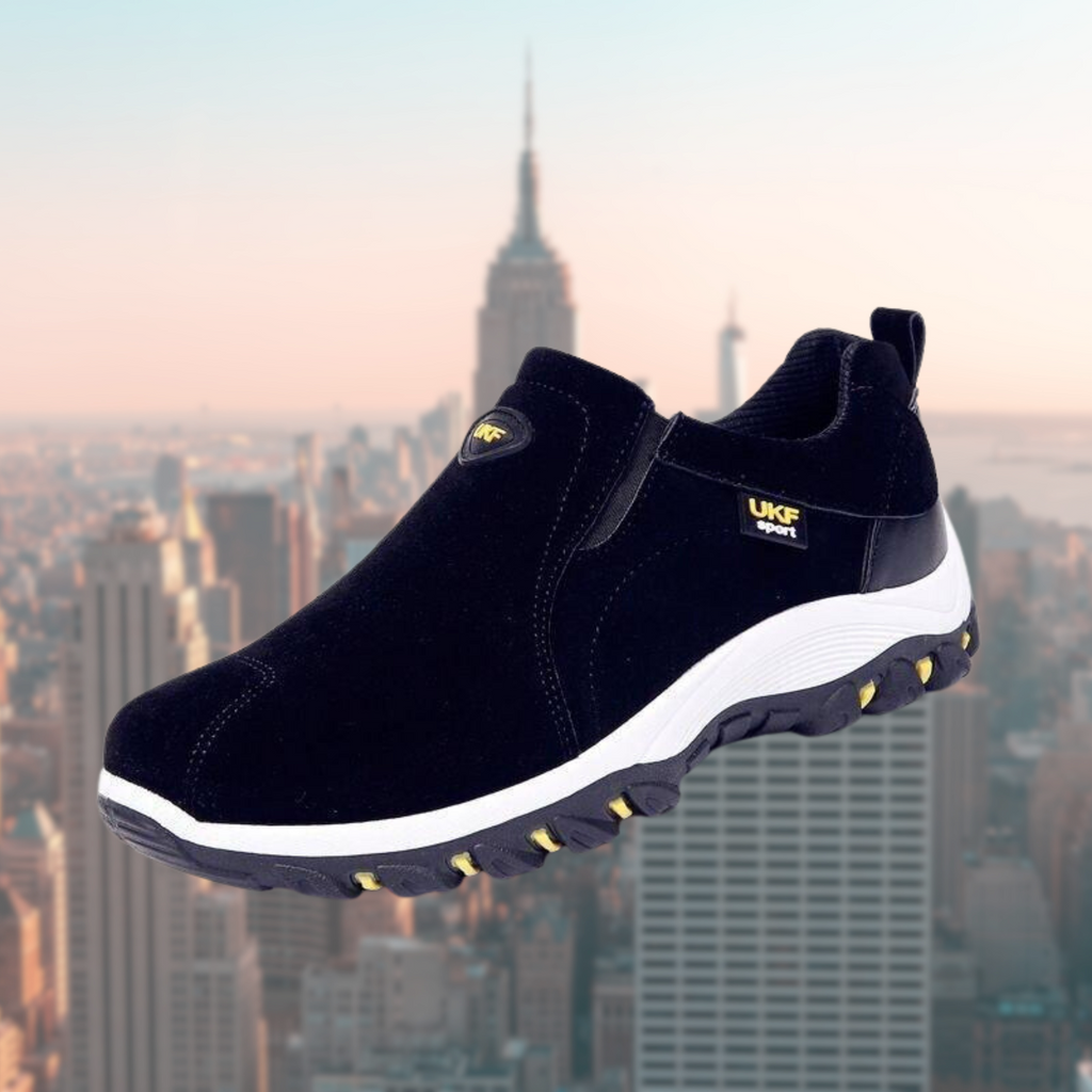 Men's Slip-On Shoes with Cushioned Sole and Modern Design | L&S - 2 - London-stylehouse.com