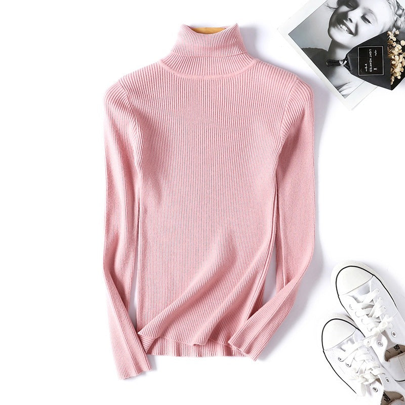 Pullover Damen mit Rollkragen und schmaler Passform | A&B - 3 - Annoboutique