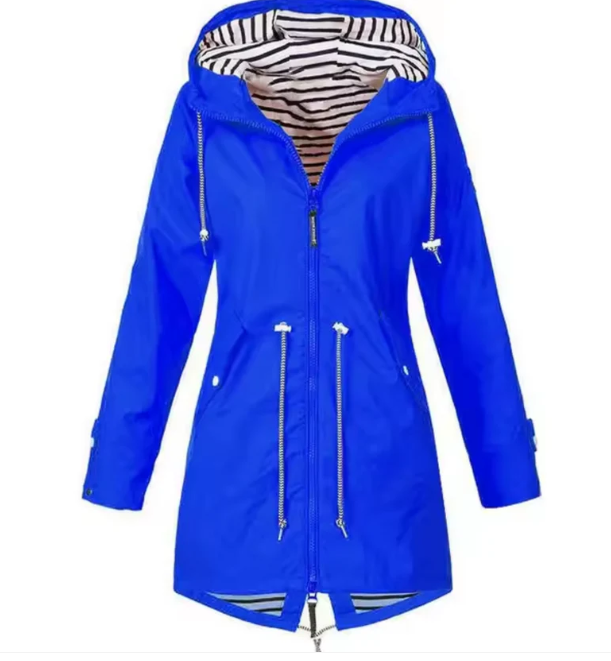 J&B Women’s Casual Fit Hooded Jacket – Water-Resistant and Stylish | L&S - 2 - London-stylehouse.com