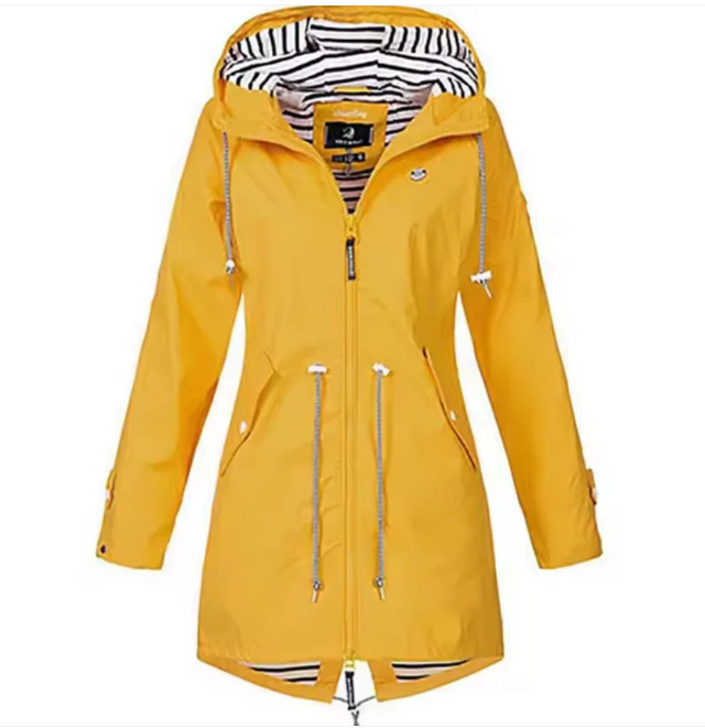 J&B Women’s Casual Fit Hooded Jacket – Water-Resistant and Stylish | L&S - 5 - London-stylehouse.com