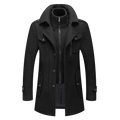 Men's Tailored Coat with Modern Cut and Practical Pockets | L&S - 6 - London-stylehouse.com