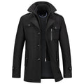 Herrenjacke mit klassischem Schnitt und praktischen Taschen | A&B - 2 - Annoboutique