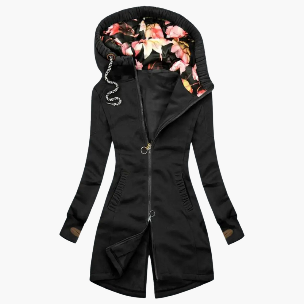 Women's Jacket with Stylish Hood and Flattering Fit | L&S - 1 - London-stylehouse.com