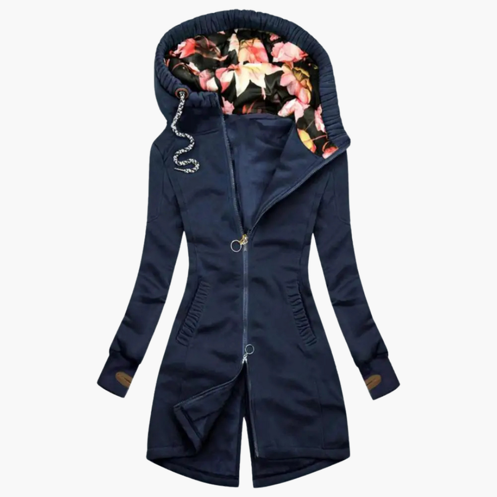 Women's Jacket with Stylish Hood and Flattering Fit | L&S - 2 - London-stylehouse.com