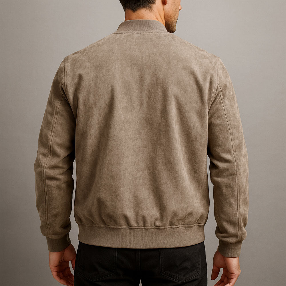 Moderne Herrenjacke mit lässigem Schnitt und praktischen Taschen | A&B - 2 - Annoboutique