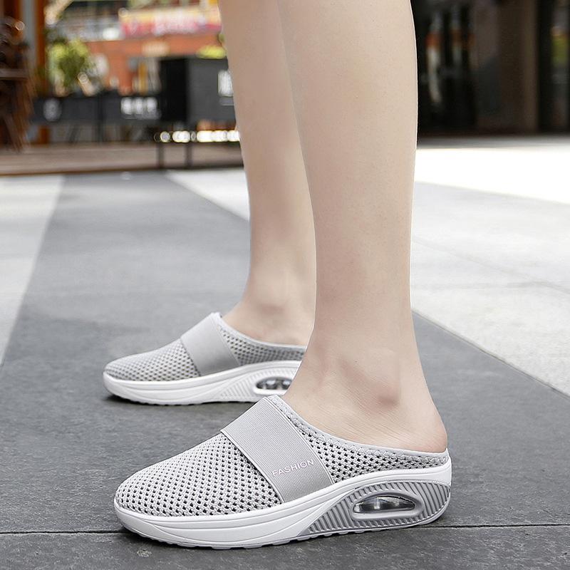 Komfortable Slipper für Damen mit Diabetes - Breite Passform & Anpassbarer Riemen - J&B - 3 - Annoboutique