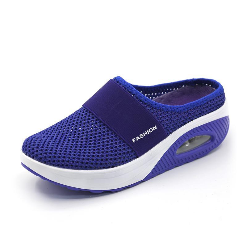 Komfortable Slipper für Damen mit Diabetes - Breite Passform & Anpassbarer Riemen - J&B - 12 - Annoboutique