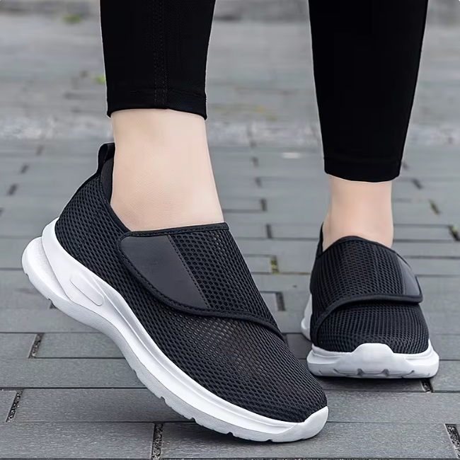 Adjustable Comfort Shoes for Women - Extra Wide Fit & Breathable Mesh - J&B - 6 - London-stylehouse.com