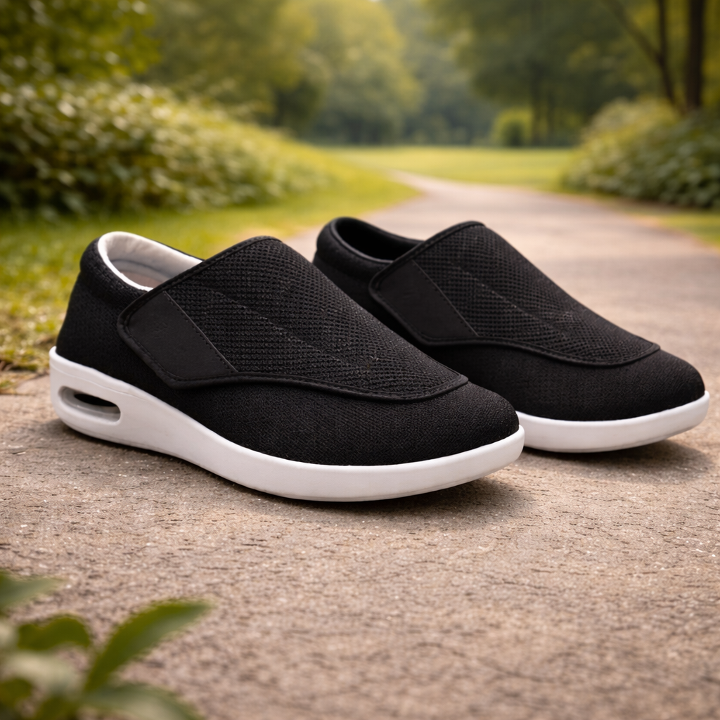 Diabetic-Friendly Slippers for Women - Adjustable Fit & Easy On - J&B - 5 - London-stylehouse.com