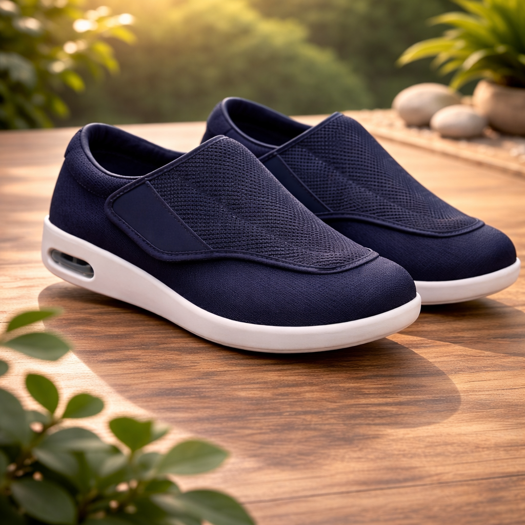 Diabetic-Friendly Slippers for Women - Adjustable Fit & Easy On - J&B - 6 - London-stylehouse.com