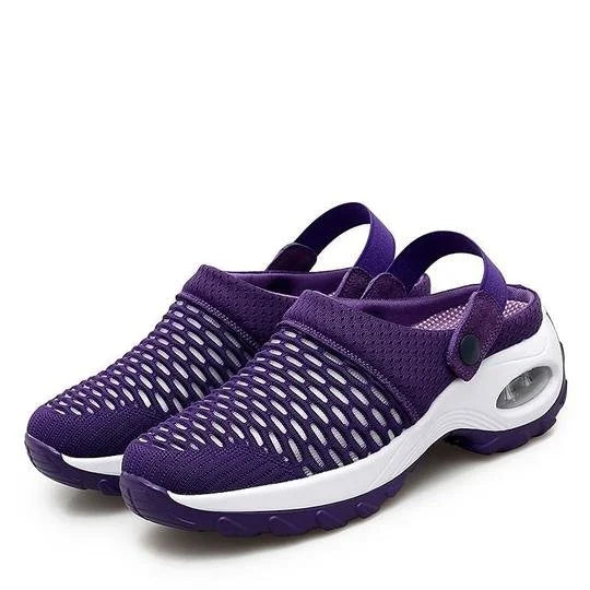 Komfortable Slipper für Damen mit Diabetes - Weite Passform & Anpassbare Riemen - J&B - 9 - Annoboutique