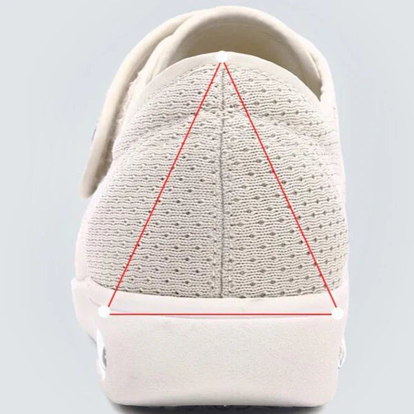 Extra Wide Adjustable Velcro Shoes Women - J&B - 3 - London-stylehouse.com