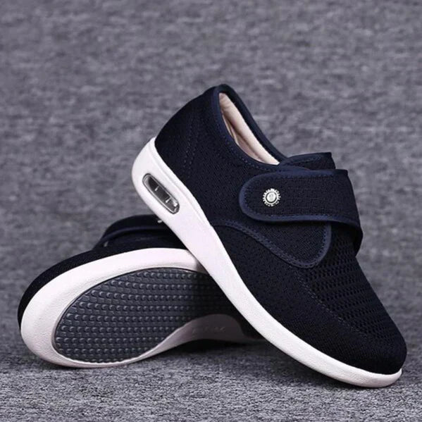 Extra Wide Adjustable Velcro Shoes Women - J&B - 7 - London-stylehouse.com