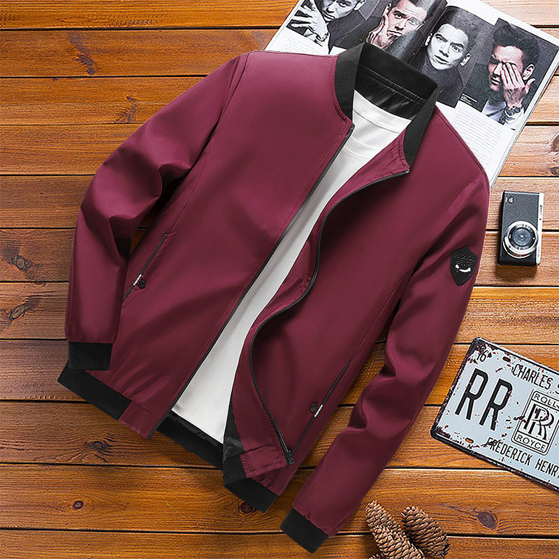 Men's Jacket Modern Cut with Stylish Detailing | L&S - 7 - London-stylehouse.com