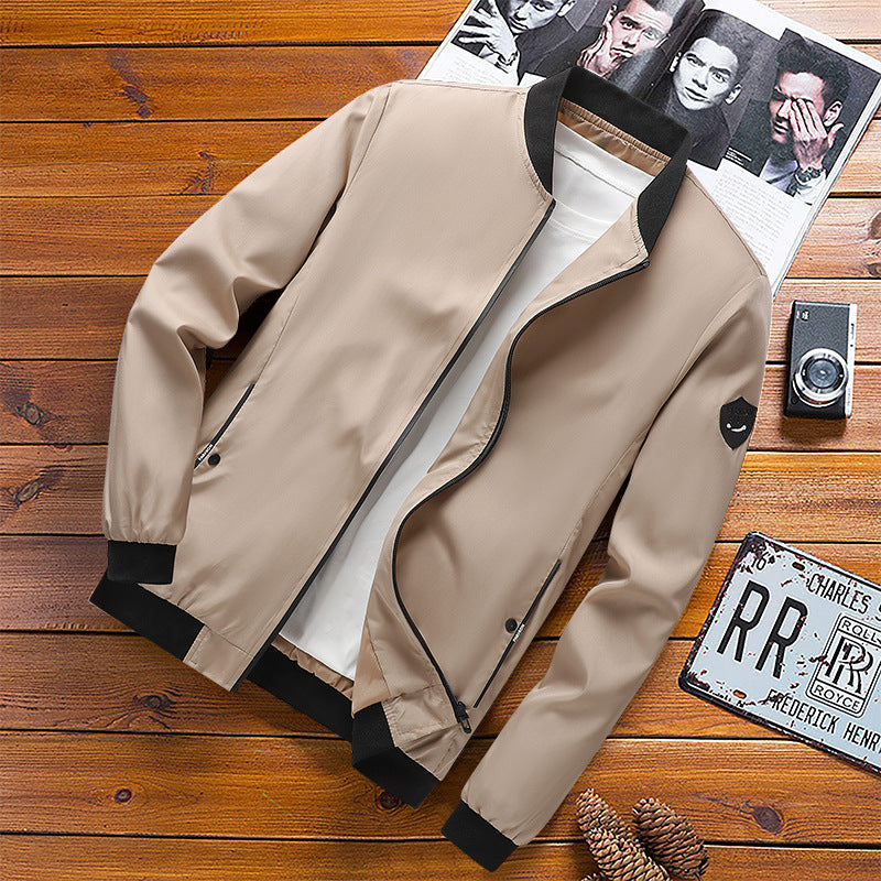Men's Jacket Modern Cut with Stylish Detailing | L&S - 8 - London-stylehouse.com