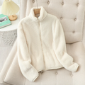 Jacket Women's High Collar and Loose Fit | L&S - 1 - London-stylehouse.com
