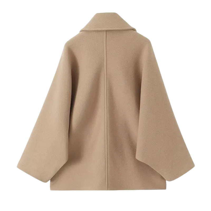 Jacket Women's Oversized Fit with Button Closure | L&S - 4 - London-stylehouse.com