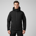 Men's Hooded Jacket with Functional Pockets and Warm Lining | L&S - 1 - London-stylehouse.com
