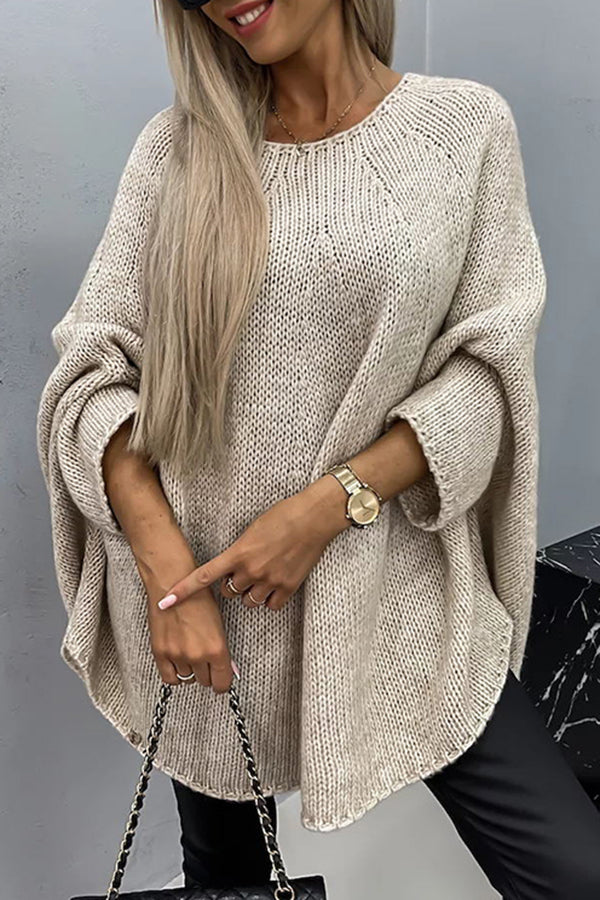 Pullover Women's Batwing Sleeve Relaxed Fit | L&S - 1 - London-stylehouse.com