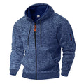 Hoodie Men’s Full Zip with Relaxed Fit + Comfortable Style | L&S - 1 - London-stylehouse.com