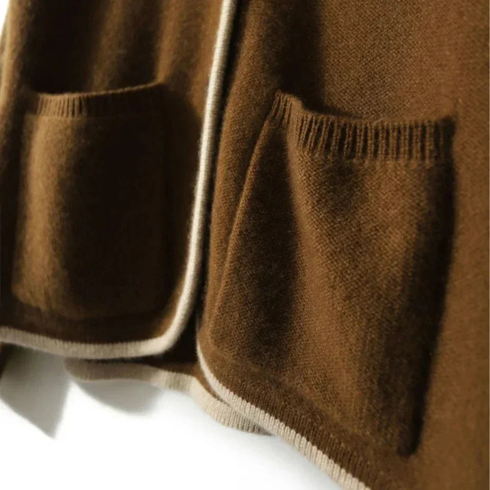Cardigan Women's Relaxed Fit with Pockets & Button Details | L&S - 6 - London-stylehouse.com