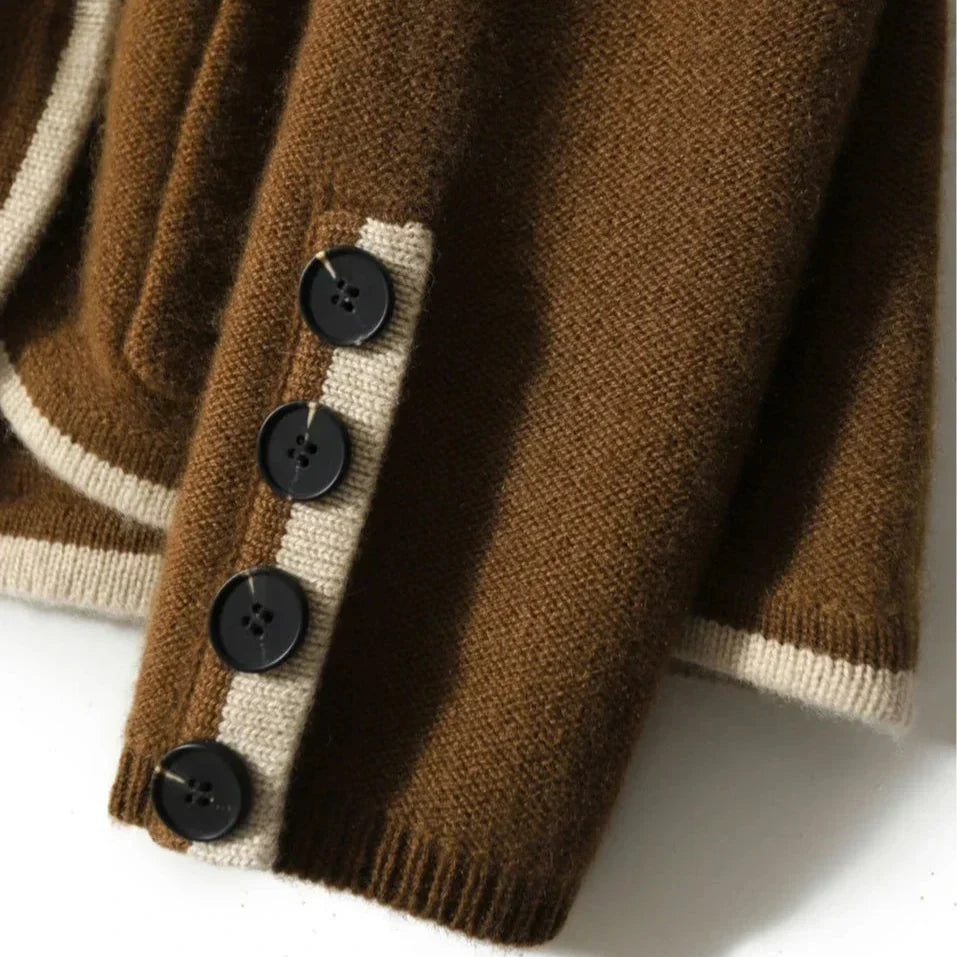Cardigan Women's Relaxed Fit with Pockets & Button Details | L&S - 7 - London-stylehouse.com